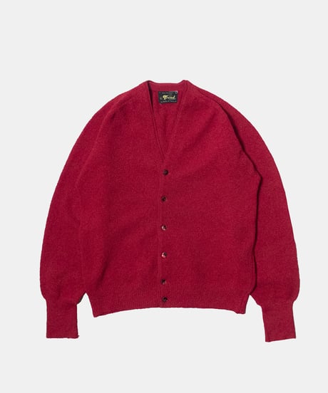 50-60's Huntley of York Pile Cardigan L
