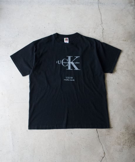 2000's Morpheus Records "Fuck Corporate Fashion Bullshit" XL