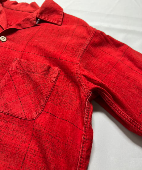 50's~ Unknown Cotton Loop Shirts