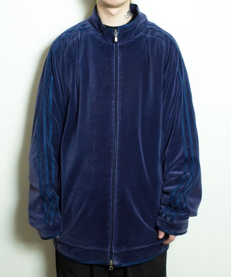 2000's Adidas Velour Track Jacket L