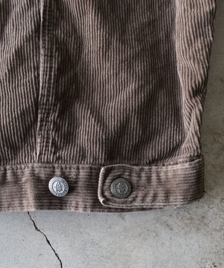90's RESCUE Corduroy Trucker Jacket