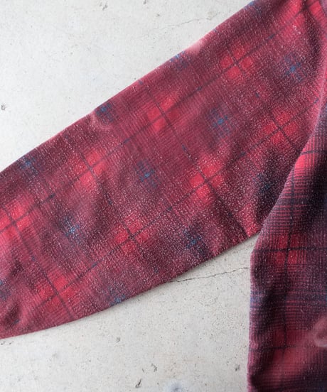 60-70's Sears Printed Flannel Shirts Boro M