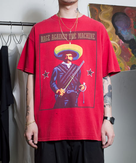 2000's Rage Against the Machine "Emiliano Zapata" S/S T-shirts L