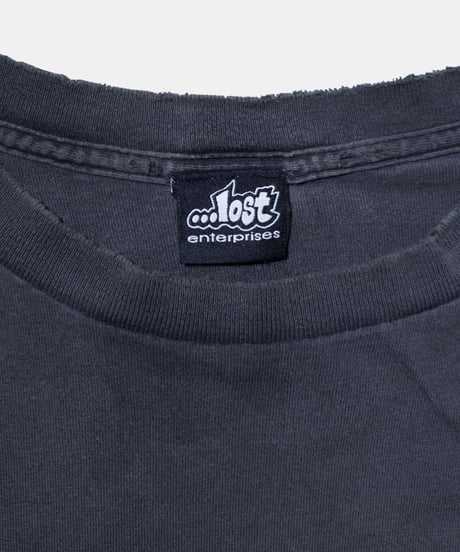 90's ...Lost Enterprises "Lost Sucks Anime Babe" L/S Boro T-shirts
