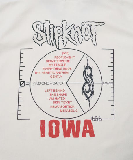2000's Slipknot IOWA Jersey Top
