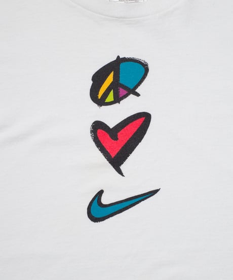 90's NIKE "Peace, Love, and Swoosh" XL