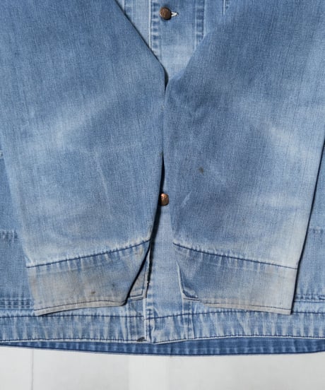 70's JC Penny Faded Denim Coverall