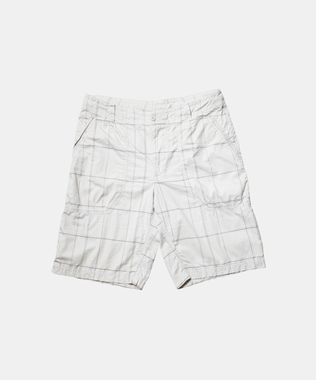 NIKE Cotton Check Shorts L