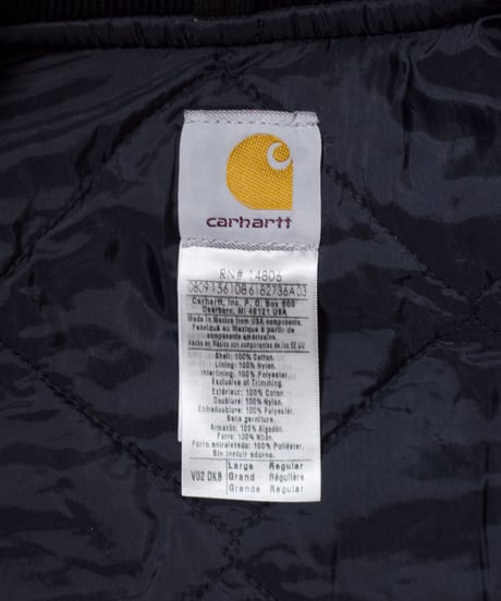 90's Carhartt Sun Fading Duck Vest L