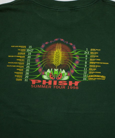 '98 PHISH "Summer Tour" L