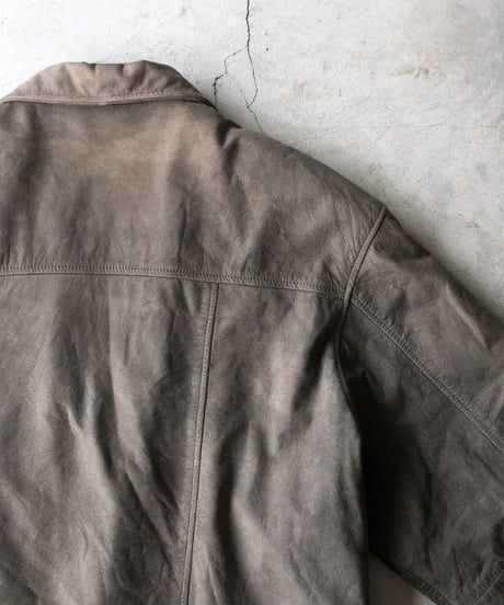 90's Hunt Club Leather Jacket M
