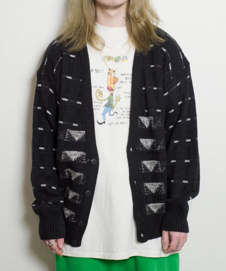 MTO International Design Acrylic Cardigan M