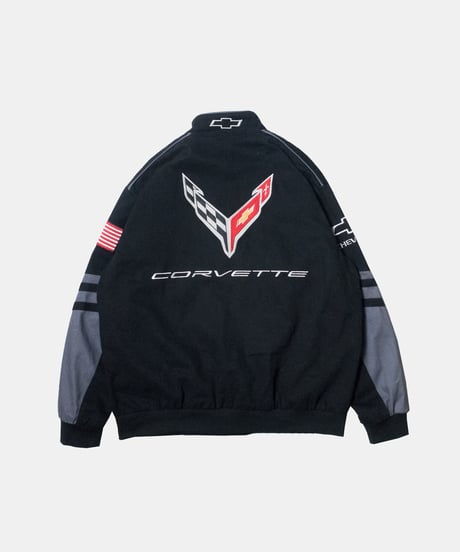2000's JH Design Racing Jacket "Chevrolet Corvtte" XL