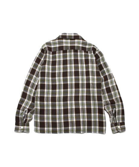 70's American Casuals Rayon Check Shirts M