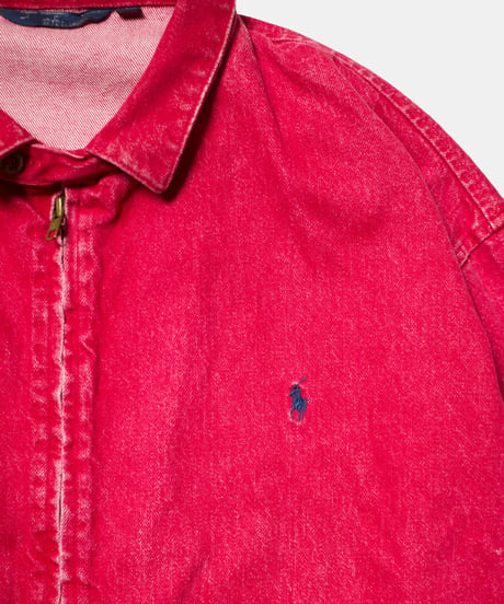 80-90's Polo by Ralph Lauren Denim Swingtop XL