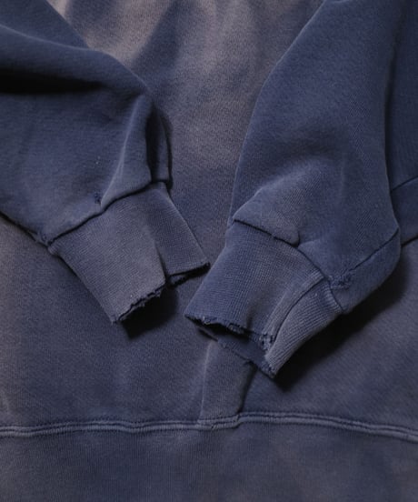 80-90's Russell Sun Faded Half Zip Pullover XL