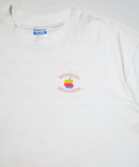 80-90's Apple "Benefits Helpdesk " XL