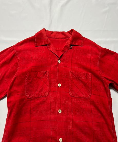 50's~ Unknown Cotton Loop Shirts