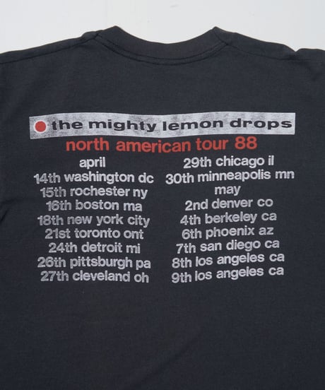 '88 The Mighty Lemon Drops "North American Tour"