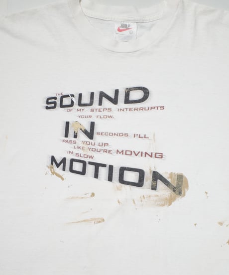 90's NIKE "Sound in Motion" Boro L