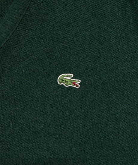 80-90's IZOD Lacoste Acrylic V-neck Sweater XL