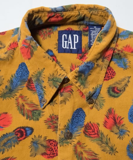 90's Gap Corduroy B/D Shirts M