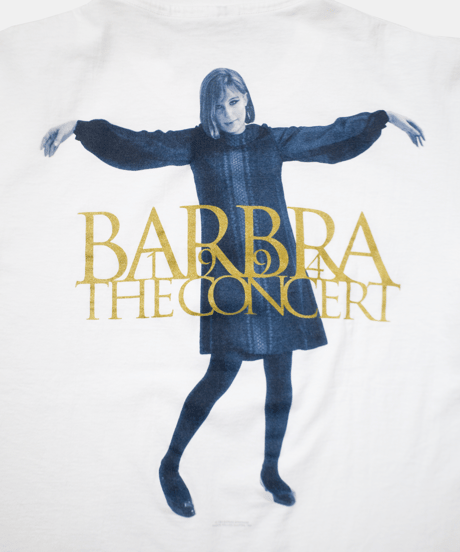 94's Barbra Streisand "Barbra the Concert" S/S T-shirts L