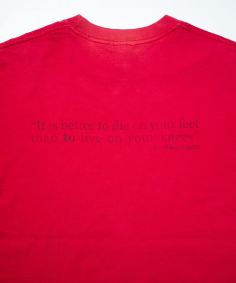 2000's Rage Against the Machine "Emiliano Zapata" S/S T-shirts L