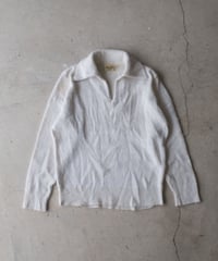 40-50's Kandel Mohair Polo L