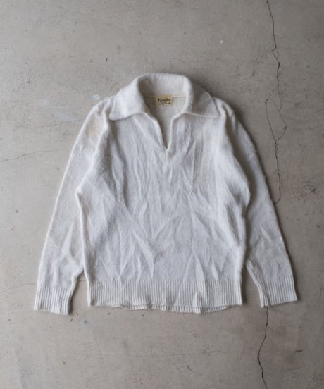 40-50's Kandel Mohair Polo L