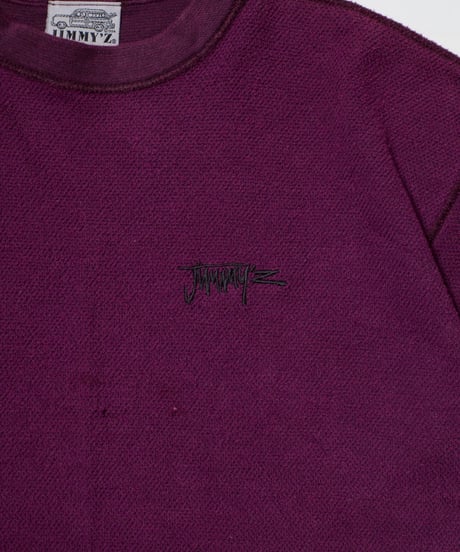 90's JIMMY'Z Inside Out Crewneck M