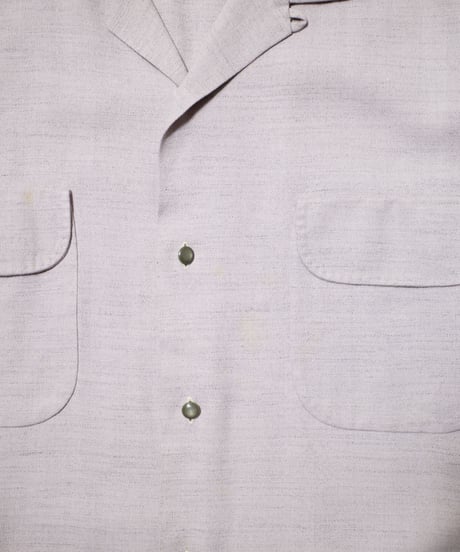 60's Bernheim Myers O/C Rayon Shirts L