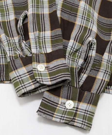 70's American Casuals Rayon Check Shirts M