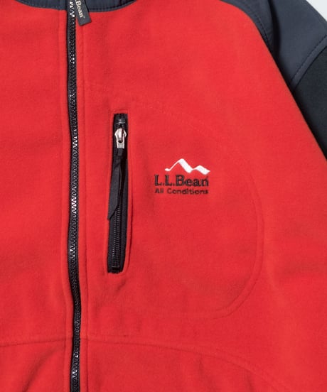 L.L.Bean All Conditions Fleece Full Zip Jacket XL