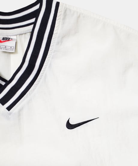 90's NIKE V-Neck Windbreaker L
