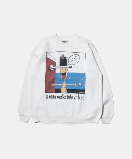 90's Jerryd Long "a man walks into a bar" Sweatshirts L