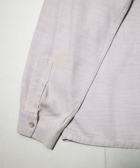 60's Bernheim Myers O/C Rayon Shirts L