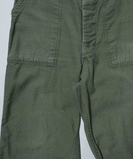 60's US ARMY Sateen Type1 Trouser 34×35 ベイカーパンツ