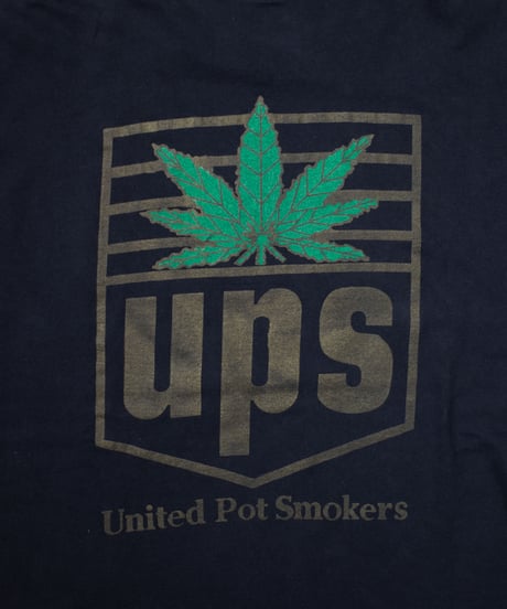 90's UPS (United Pot Smokers) S/S T-shirts L
