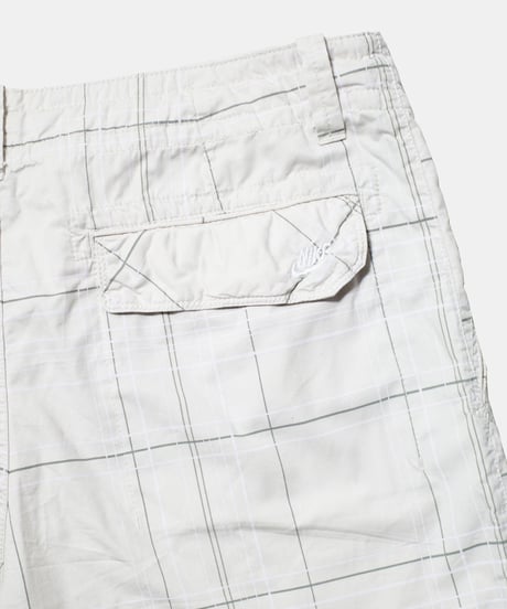 NIKE Cotton Check Shorts L