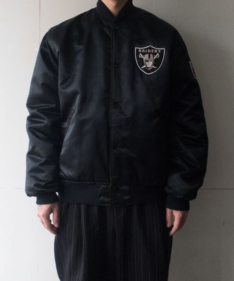 80-90's STARTER "NFL Raiders" Stadium Jacket L