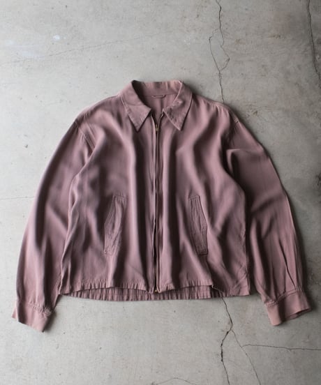 50's CAMPUS Rayon Gabardine Sports Jacket | DES