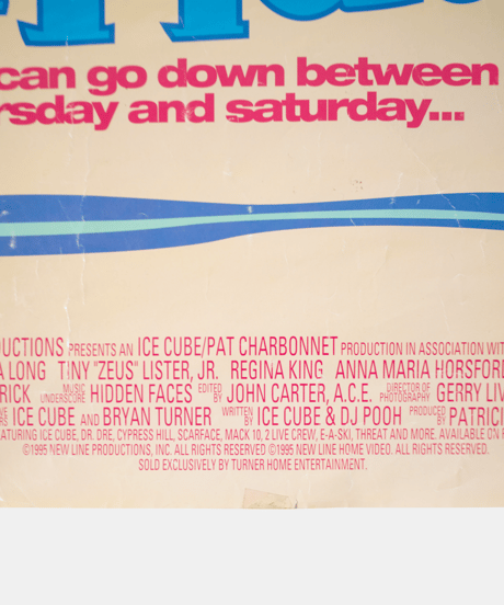 95's Friday The Movie New Line Platinum Series Poster 100×68.5 Ice Cube Chris Tucker