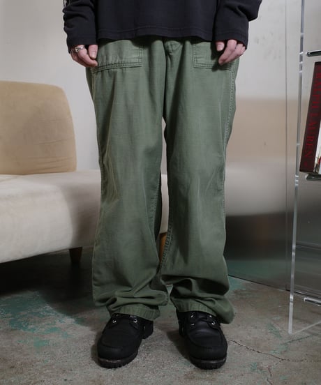 60's US ARMY Sateen Type1 Trouser 34×35 ベイカーパンツ