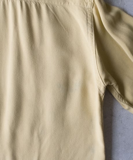 60's Jayson  Cotton/Rayon Loop Collar Shirts L