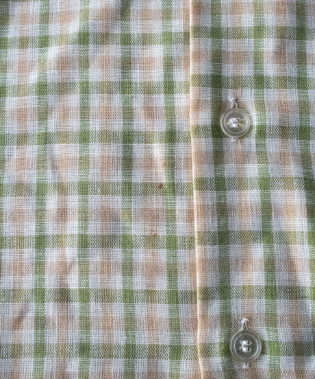 60-70's Donegal Check OC Shirts M