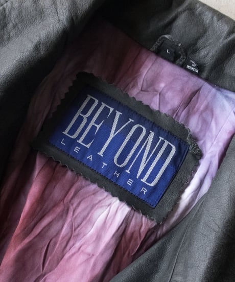 90's BEYOND Leather Blouson L