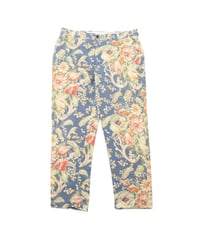 90's Polo by Ralph Lauren Flower Print Linen Pants 36x30