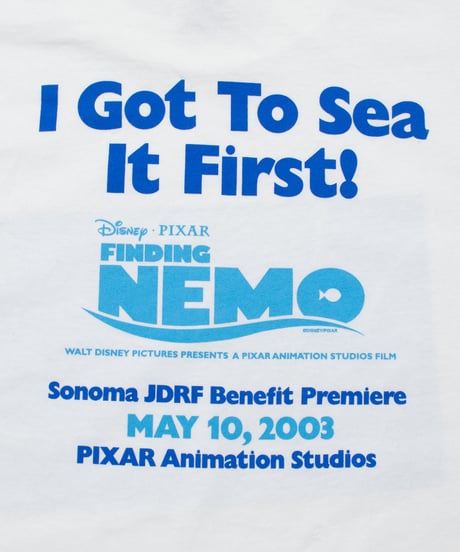 '2003 Finding NEMO "I Got to Sea it First" XL