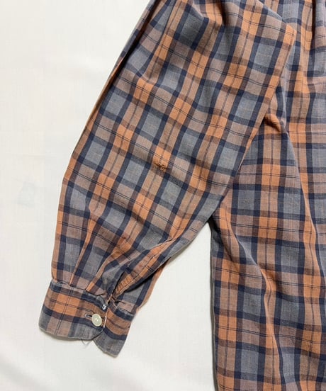 50's~ Town Craft OC Check Shirts L